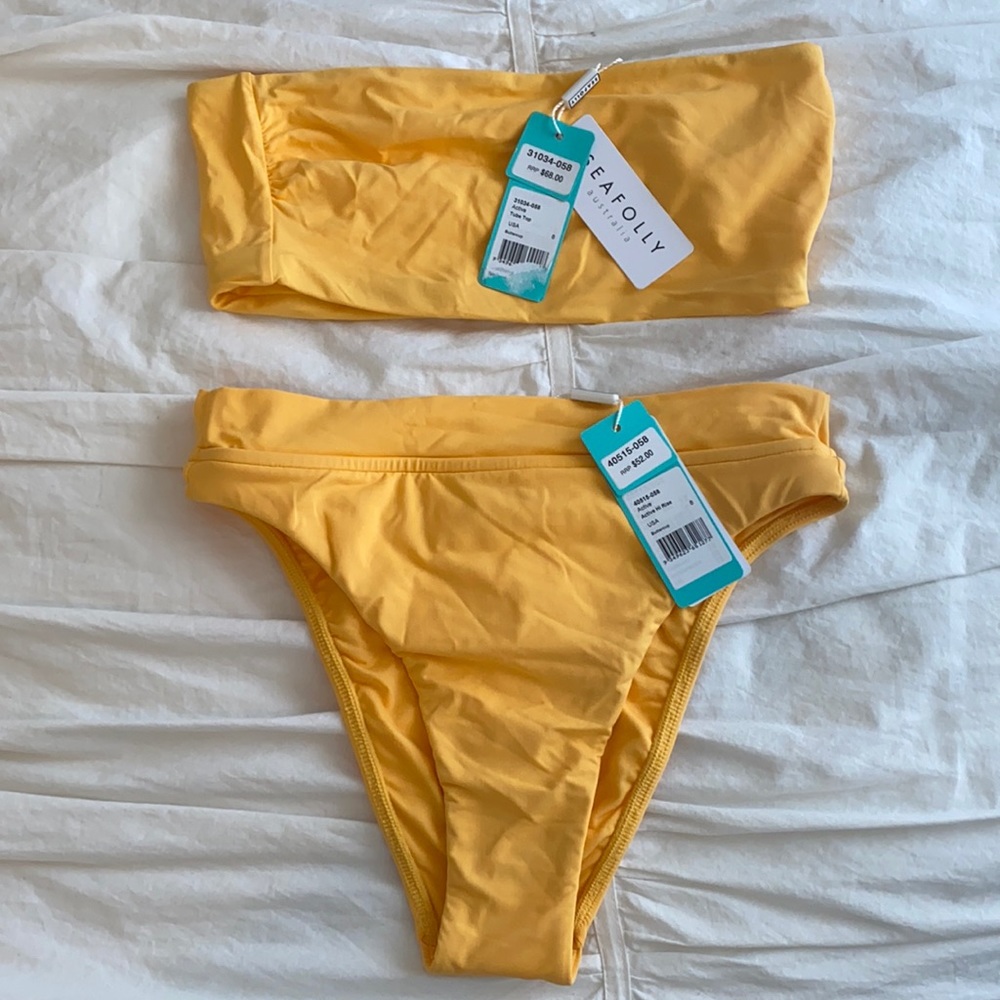 Orange Seafolly Bikini